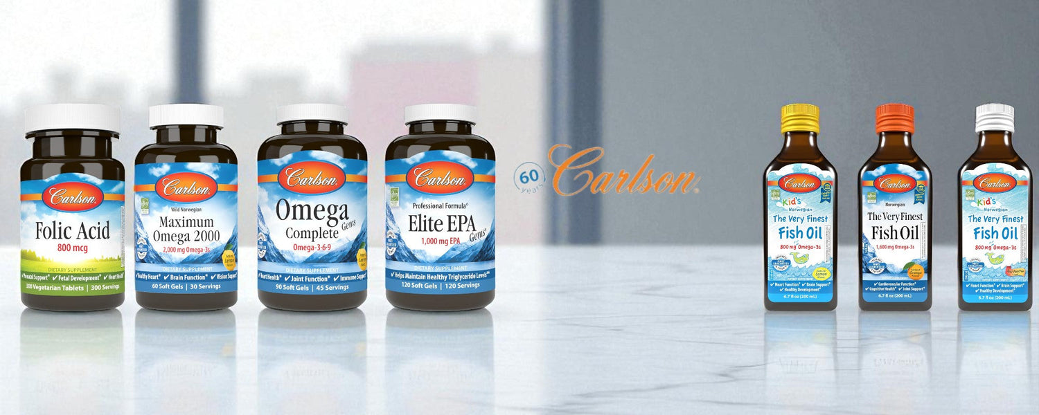 Carlson Labs Organic Bargains Banner 2025