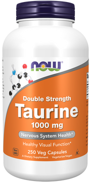 Taurine, Double Strength 1000 mg Veg Capsules