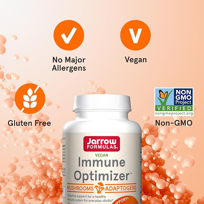 Jarrow Formulas Immune Optimizer Mushroom Complex - 90 Veggie Capsules