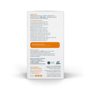 Bio-Kult Everyday supplement facts and ingredients label 120 capsules on white background side view