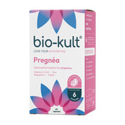 Bio-Kult Pregnéa probiotic supplement box front label 60 capsules on white background