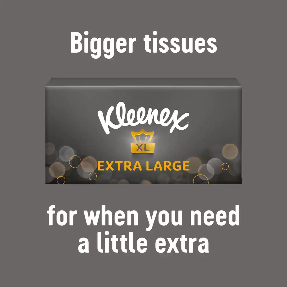 Kleenex Extra Large Tissues Family Pack 2 Ply 90 Sheets