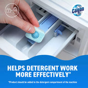 Calgon Power Tabs 4-in-1 Washing Machine Tablets 75 Pack showing product features