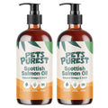 Pets Purest Schotse Zalmolie Voedsel Topper voor Huisdieren - 2 x 300ml
