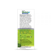 Nature’s Answer Mullein-X Herbal Liquid  box Supplement 120ml ingredient label