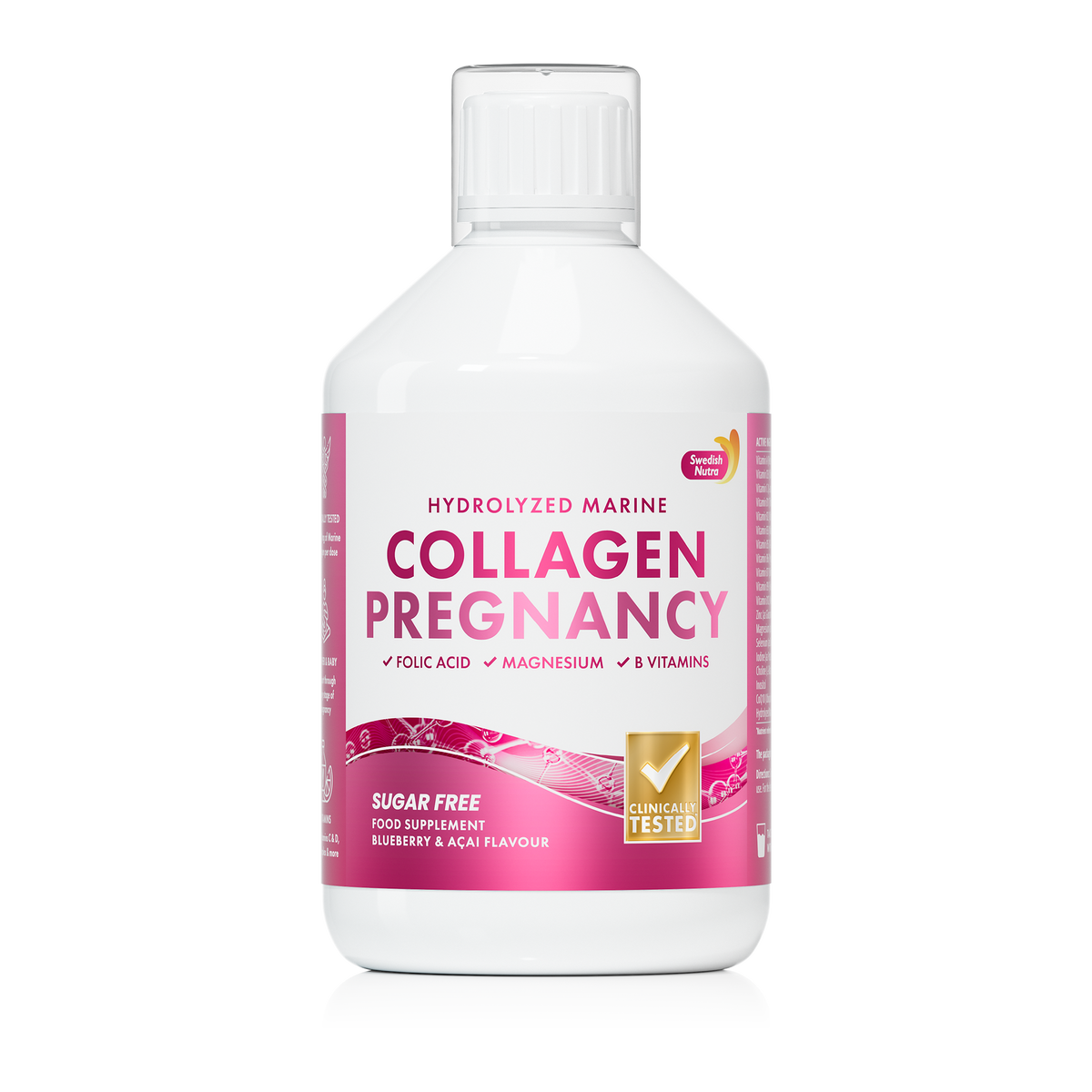 Swedish Nutra Collageen Droom Vloeibaar Bes 500ml