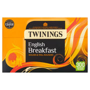 Twinings English Breakfast black tea bags pack 300 packaging front