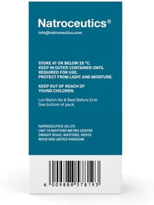 Barcode image: Natroceutics sulforaphane complex vegan capsules bottle barcode 30 count