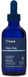 Trace Minerals Mega-Mag 400mg Vloeibare Magnesium Druppels - 118ml