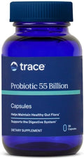 Trace Minerals Probiotic 55 Billion Capsules - 30 Count