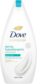 Dove Derma Hypoallergene Body Wash, Geurvrij - 450ml