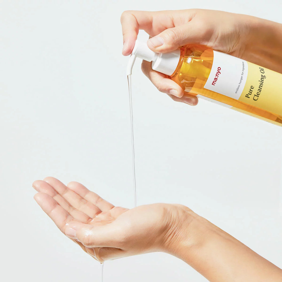 Ma:nyo Pure Facial Cleansing Oil application instructions