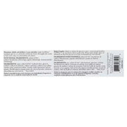 Barcode and product label for NOW Solutions Toothpaste 181g.