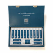 Dr. Frank's Natura GLP tablets and drink bottles daily supplement routine