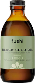 Fushi Biologische Zwarte Zaadolie 250 ml | Versgeperst & 100% Puur voor Haar, Lichaam & Huid