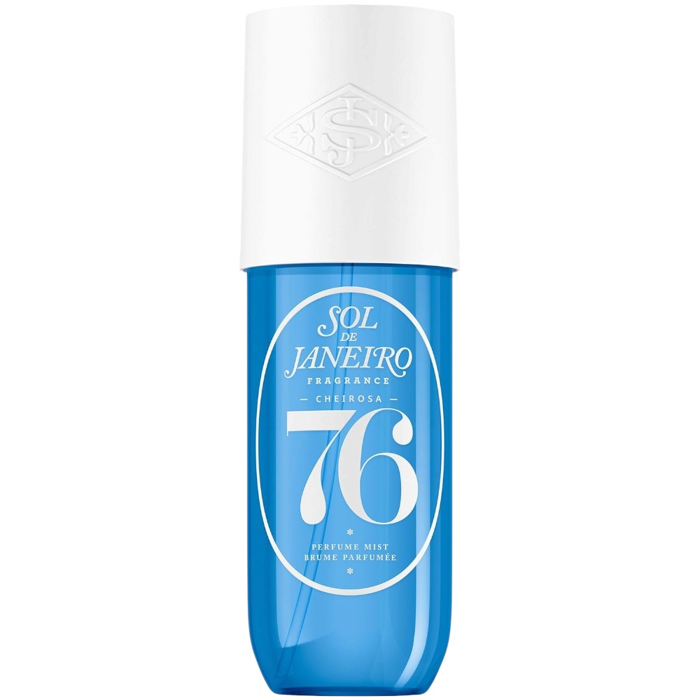 Front image: Sol de Janeiro Cheirosa 76 hair and body perfume mist spray bottle 240ml single pack