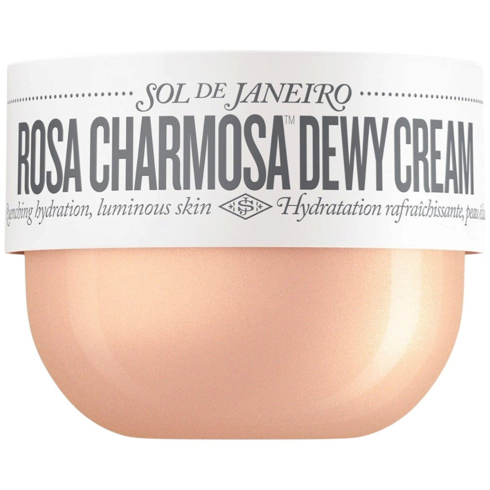 Sol de Janeiro Rosa Charmosa dewy body cream tub Cheirosa 91 fragrance 240ml single pack