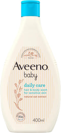 Aveeno Baby Dagelijkse Verzorging 2-in-1 Haar & Body Wash met Havermout - Traanvrij - 400ml