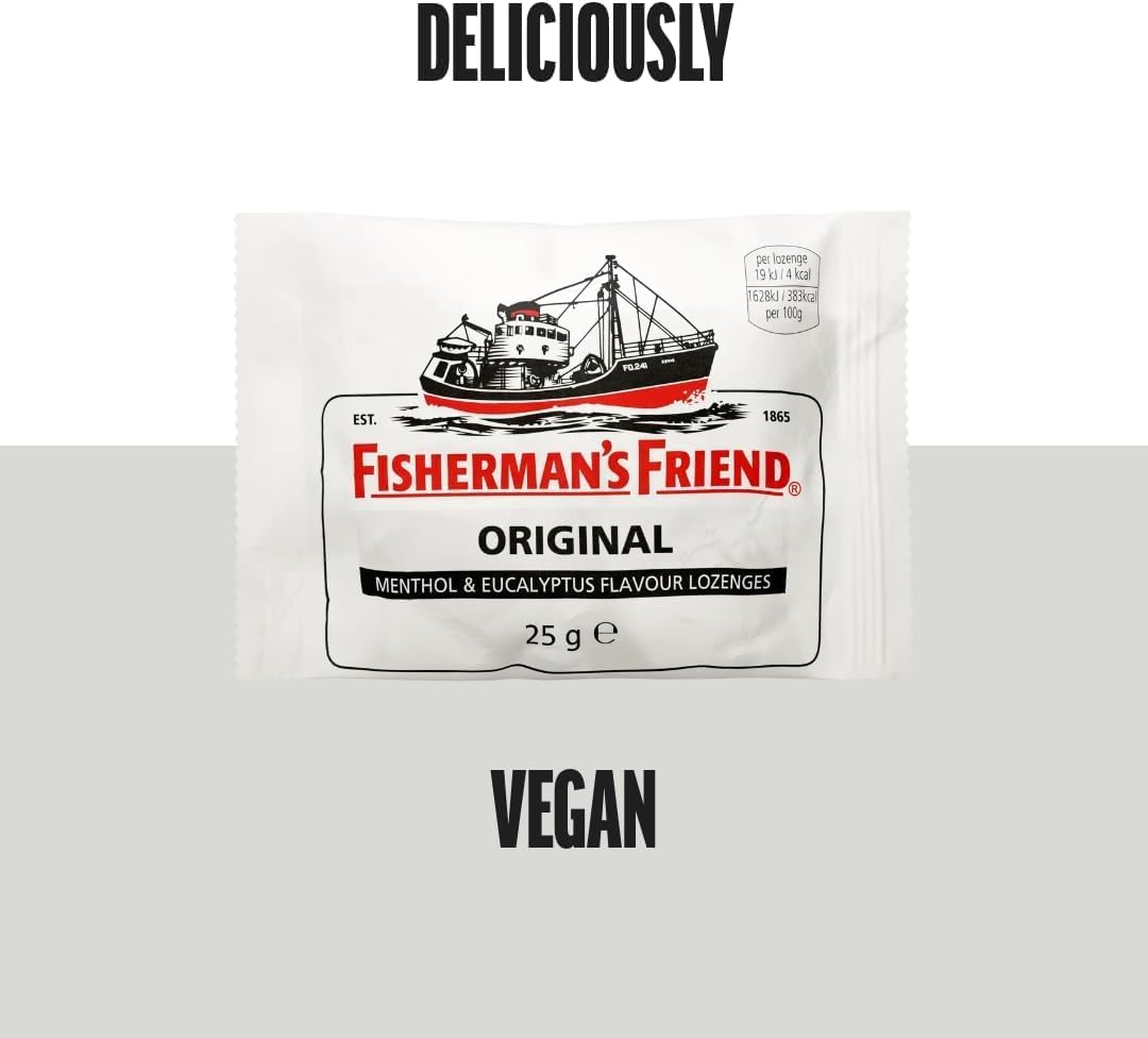 Fisherman’s Friend Original Menthol Eucalyptus Lozenges – 24 Sachets