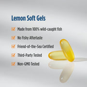 Nordic Naturals Ultimate Omega-D3 Sport, Lemon - 60 Soft Gels