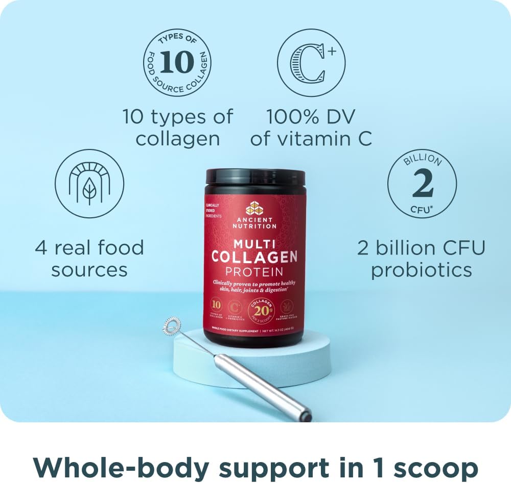 Ancient Nutrition Multi Collagen Protein Powder 404g