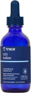 Trace Minerals Ionisch Jodium 225mcg Vloeibare Druppels - 59ml