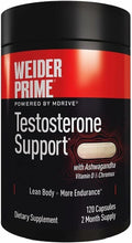 WEIDER PRIME Powered – Testosteron Ondersteuning (120 Capsules)