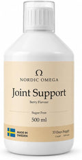 Nordic Omega Joint Support Liquid Collagen Sugar Free Berry Flavour 500ml