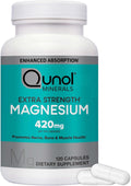 Qunol Magnesium Glycinaat Capsules 420mg 120 Stuks