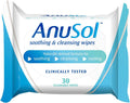 Anusol Verzachtende Reinigingsdoekjes met Toverhazelaar & Aloë - 30 Doekjes
