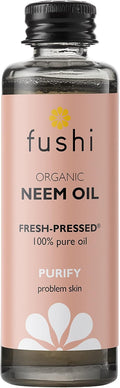 Fushi Biologische Neemolie 50 ml | Versgeperste® 100% Pure Olie voor Probleemhuid & Hoofdhuid