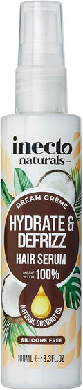 Inecto Naturals Dream Crème Hydrate & Defrizz Hair Serum 100ml