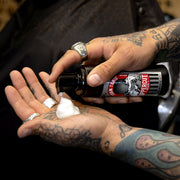How to Use: Uppercut Deluxe Styling Foam Tonic 150ml applying foam to hair styling routine