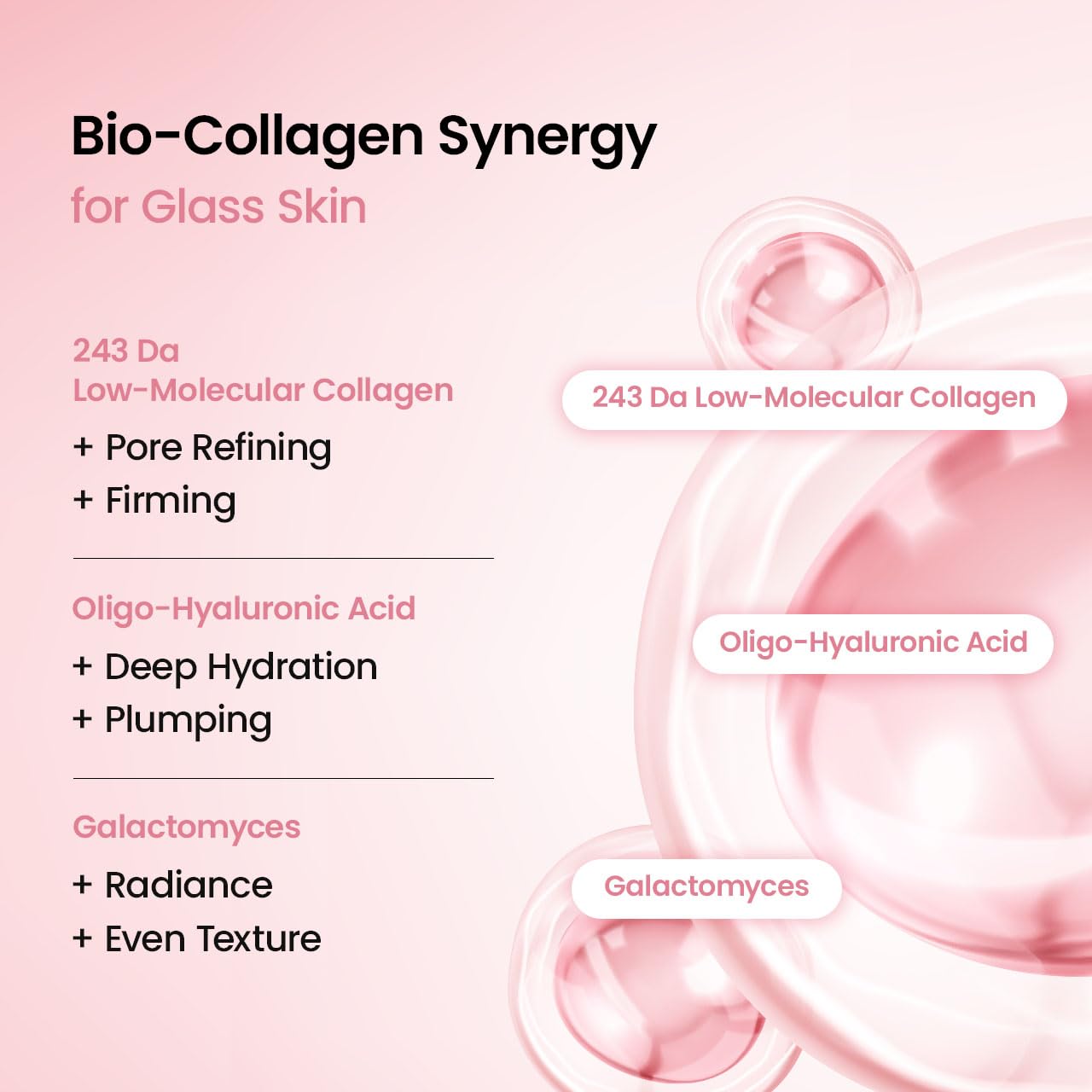 Biodance Bio Collagen Real Deep Hydrogel Face Mask 4 Sheets ingredients panel and skincare information