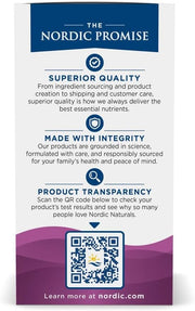 Supplement facts label for Nordic Naturals Women’s Daily Nutrients.