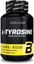 BiotechUSA L-Tyrosine 1000mg plus Jodium Supplement - 100 Capsules