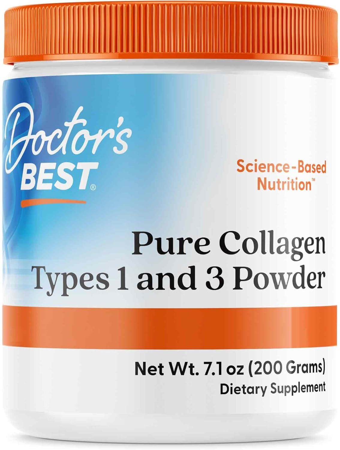 Doctor's Best Pure Collagen Types 1 & 3 Powder – 200g