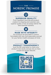 Supplement facts label for omega-3 fish oil with curcumin supplement