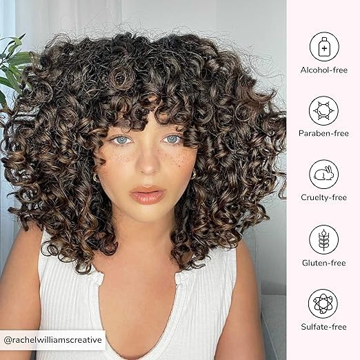 Color Wow Dream Coat for Curly Hair - Frizz-Free Moisture Mist Spray
