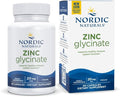 Nordic Naturals Zink Glycinaat - 20mg Hoog Opneembaar Zink - 60 Capsules
