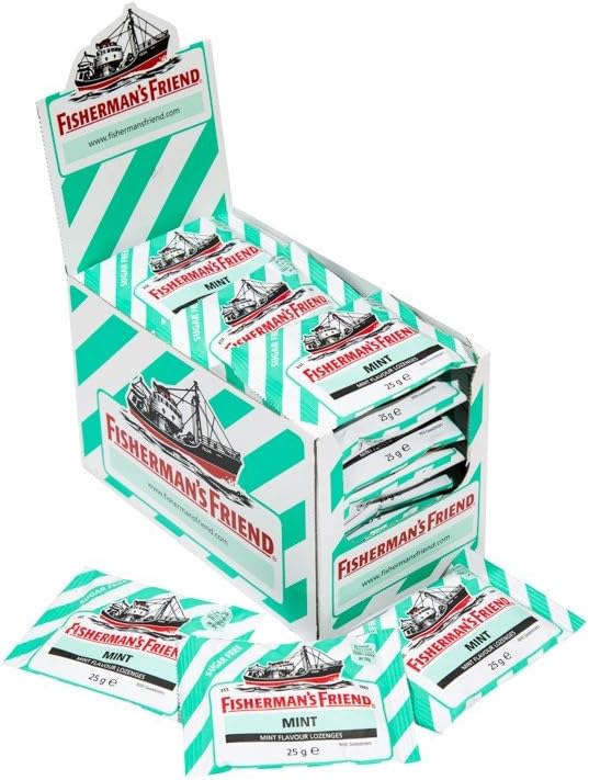 Fisherman’s Friend Mint Flavour Lozenges – 24 Sachets
