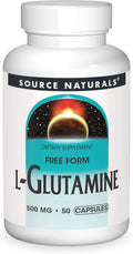 Source Naturals L-Glutamine 500mg Vrije Vorm - 50 Capsules