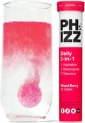 Phizz Dagelijkse 3-in-1 Elektrolyt & Multivitamine Gemengde Bessen Tabletten – 20 Stuks