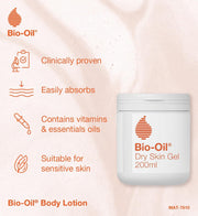Bio-Oil Skincare Oil 125ml & Dry Skin Gel 200ml + 100ml Set