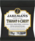 Jakemans Throat & Chest Soothing Menthol Lozenges 12 x 73g