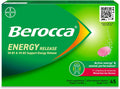 Berocca Vitamine C & B Complex Bruistabletten - Gemengde Bessen Smaak - 45 Stuks