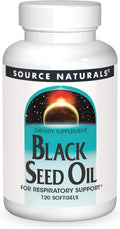 Source Naturals Zwarte Zaadolie Softgels - 120 Stuks