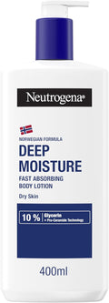 Neutrogena Diepe Hydratatie Bodylotion 400ml - 10% Glycerine, Niet-Vette Formule