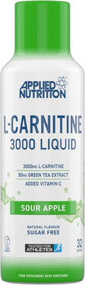 Applied Nutrition L-Carnitine 3000 Vloeibaar, Zure Appel - 480ml