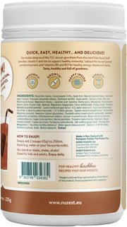 Barcode for Nuzest Kids Good Stuff Chocolate product.